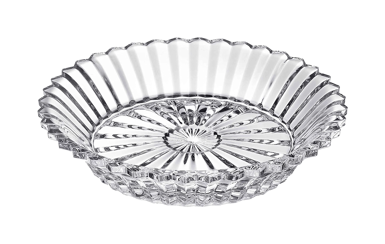 Тарелка салатная MILLE NUITS 19.5 см хрусталь