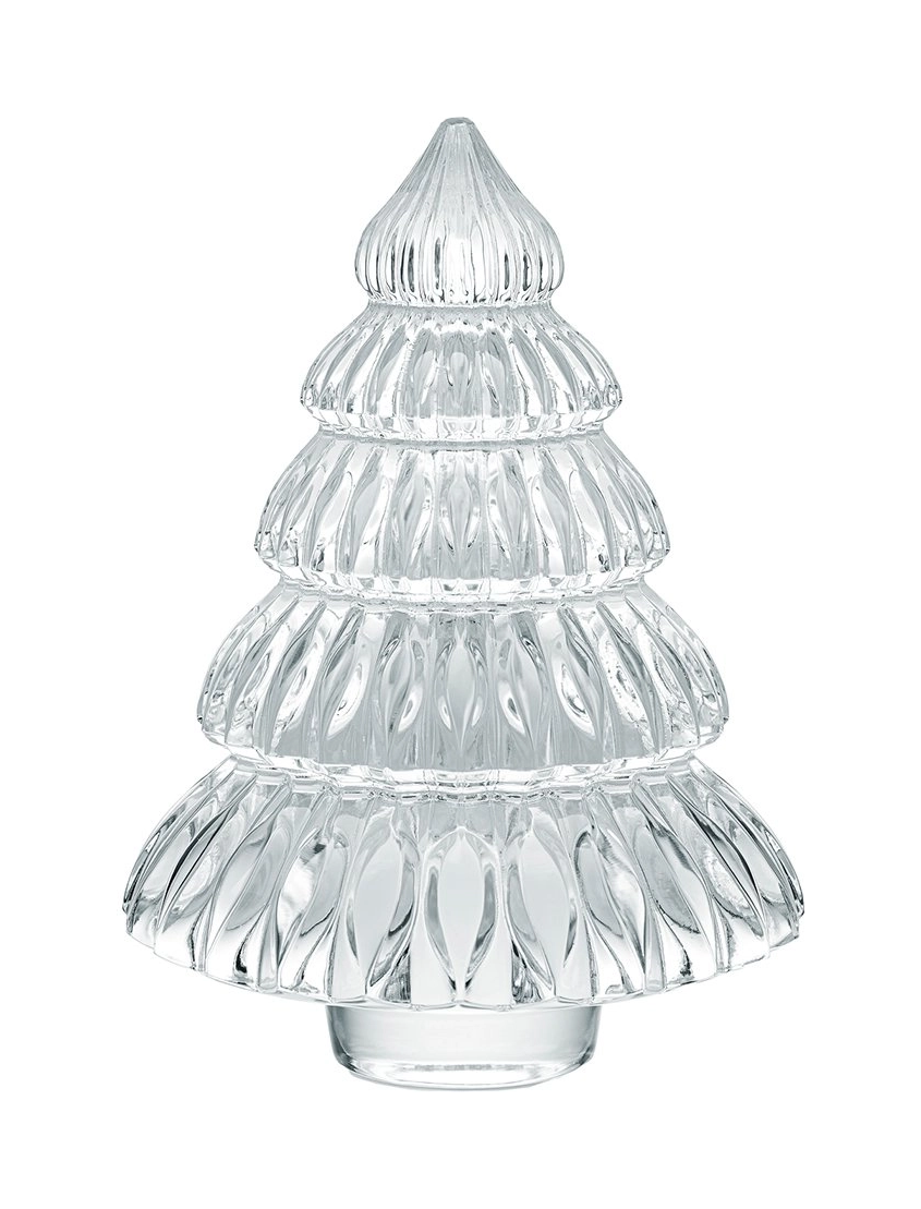 Скульптура ENCHANTING Ель 17 см хрусталь прозрачная