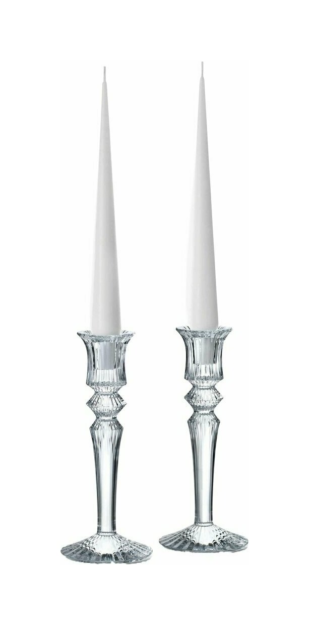 Набор из 2-х подсвечников MILLE NUITS 19 см хрусталь Baccarat 2600553
