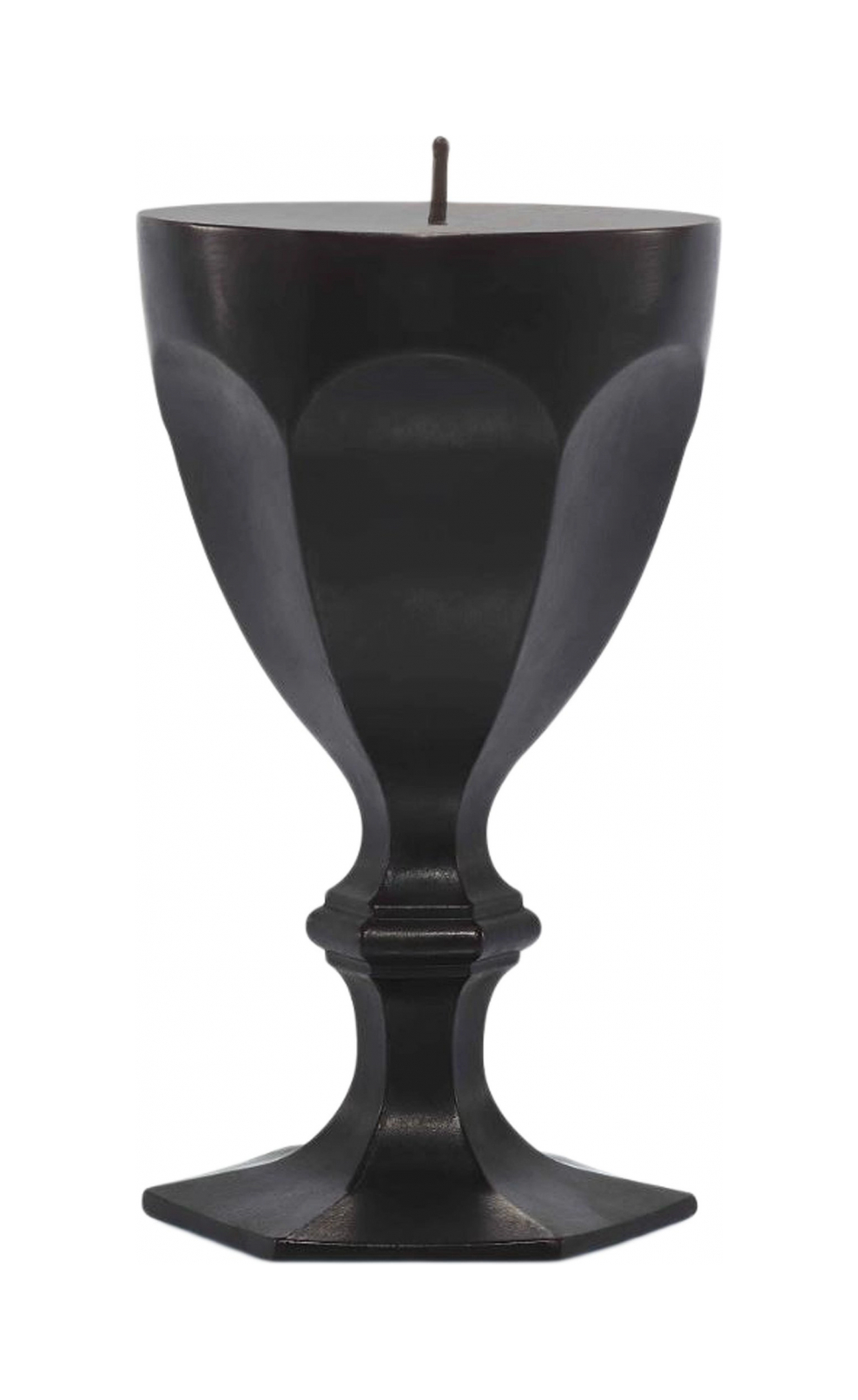 Свеча HARCOURT в форме бокала черная