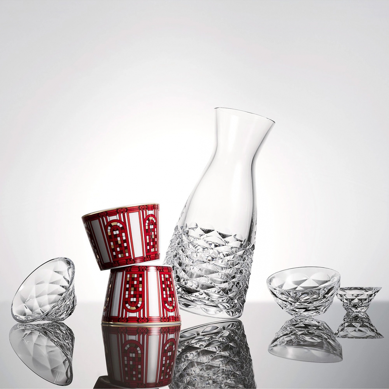 Декантер SWING 800 мл хрусталь прозрачный – 2