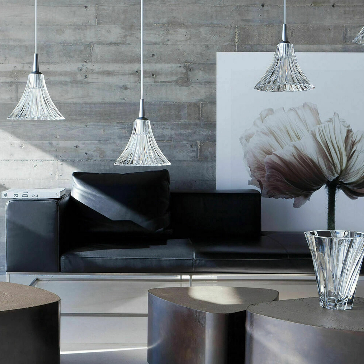 Лампа подвесная MILLE NUITS 25 см хрусталь прозрачная – 2