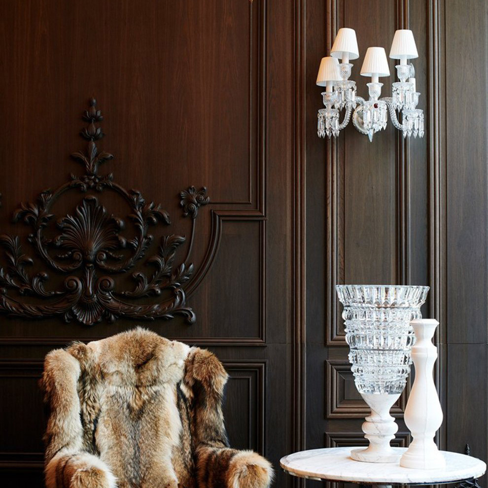 Настенный светильник ZENITH 47 см хрусталь 5 ламп без плафонов – 2