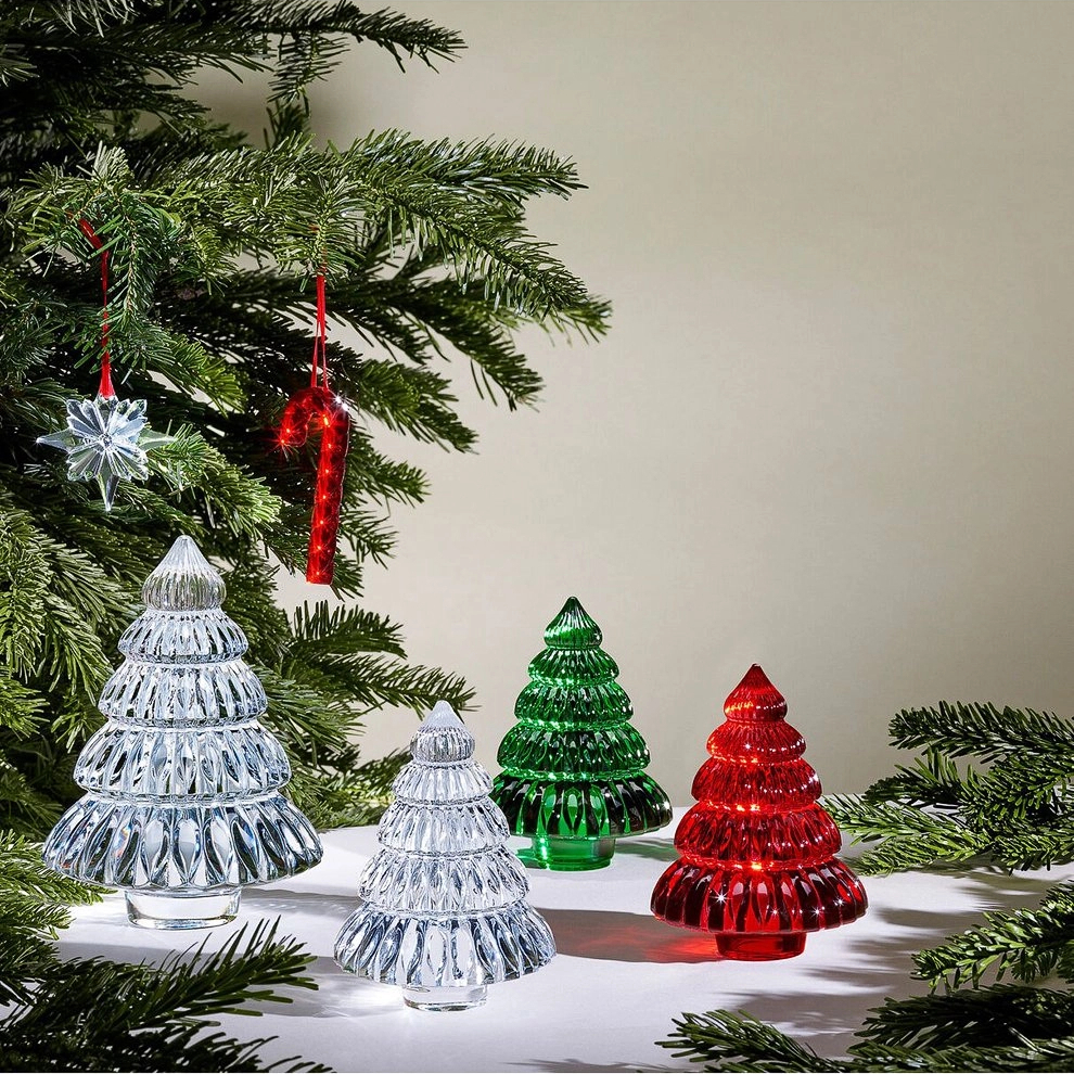 Елочная игрушка CANDY CANE 10 см хрусталь красная – 2