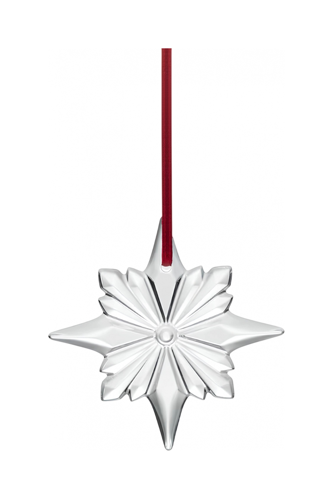 Елочная игрушка NOEL 7.3 см хрусталь прозрачная