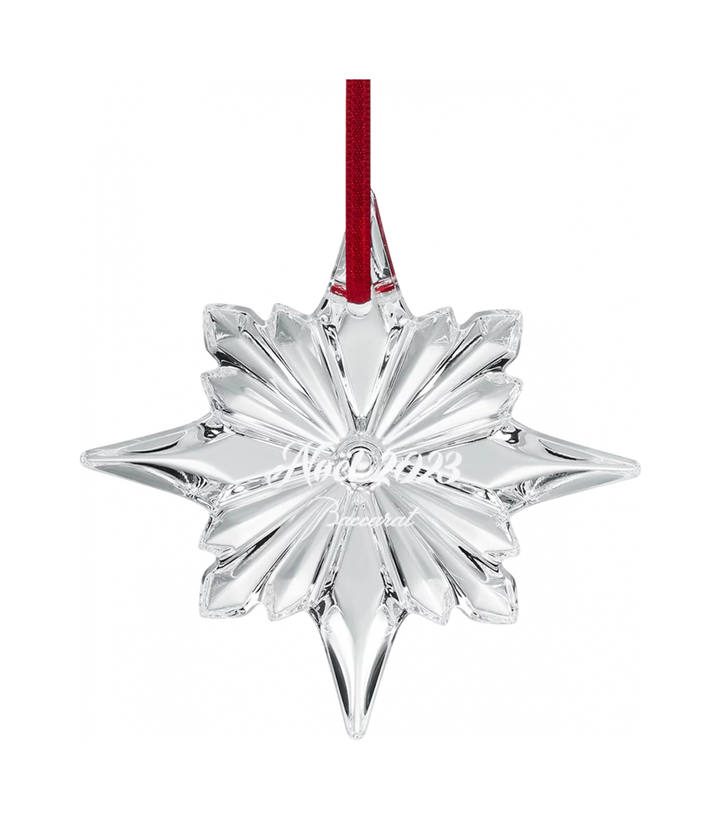 Елочная игрушка NOEL 7.3 см хрусталь прозрачная Baccarat 2815676