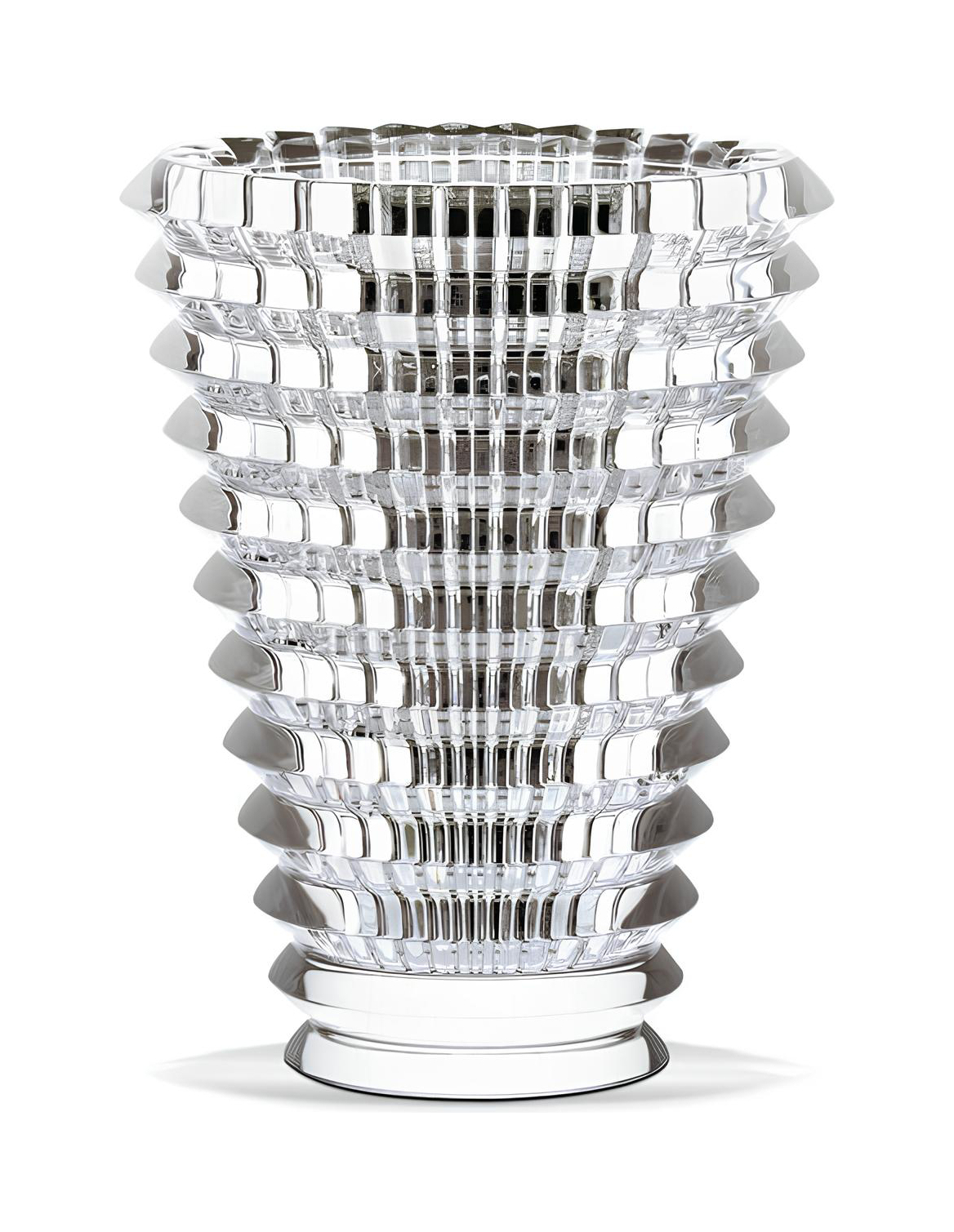 Ваза для цветов EYE овальная 24 см хрусталь прозрачный