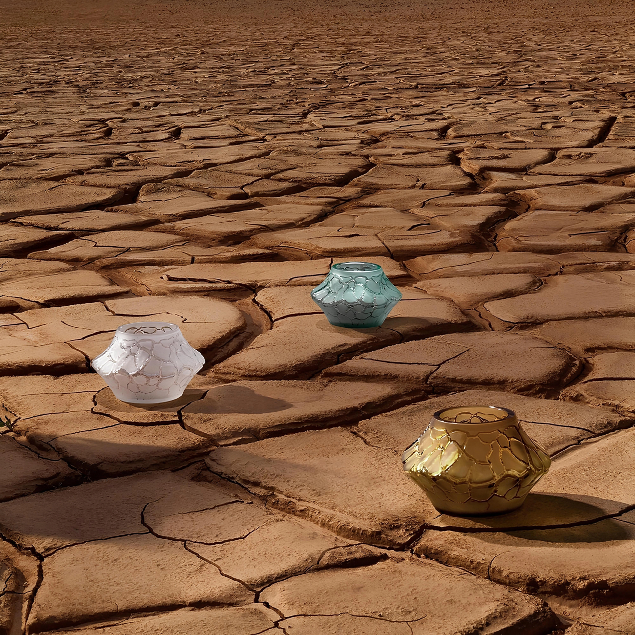 Ваза Caldera 10.3 см прозрачная, хрусталь Lalique 10829500