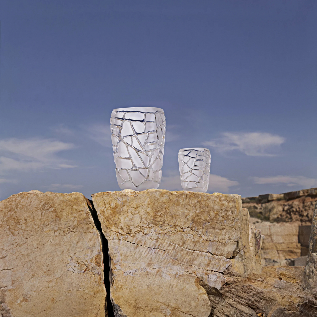 Ваза Magnitude 20 см прозрачная, хрусталь – 2