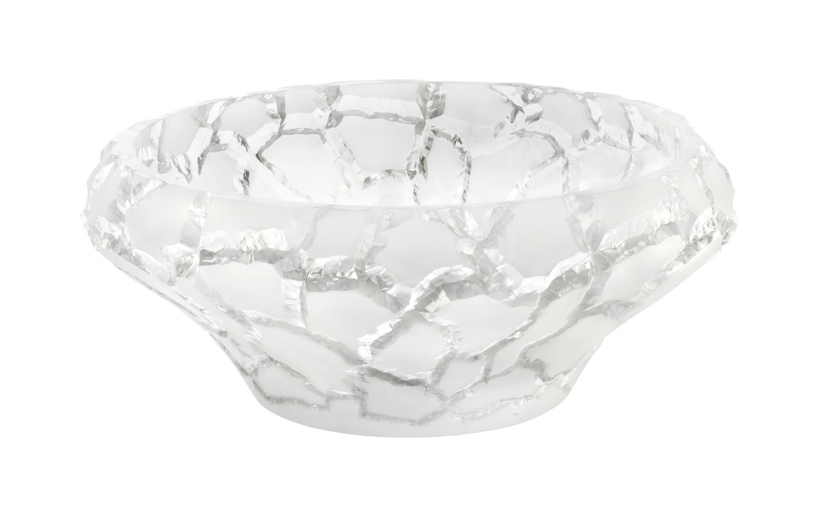 Ваза для фруктов Caldera 30 см прозрачная, хрусталь