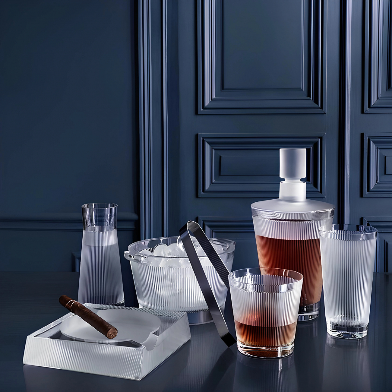 Набор из 6-ти стаканов Wingen прозрачные, хрусталь Lalique 10688100