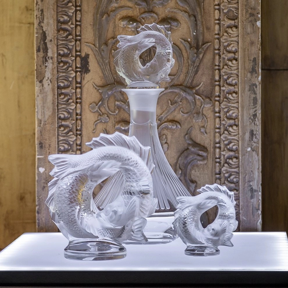 Декантер 2 Poissons 1.5 л прозрачный, хрусталь – 2