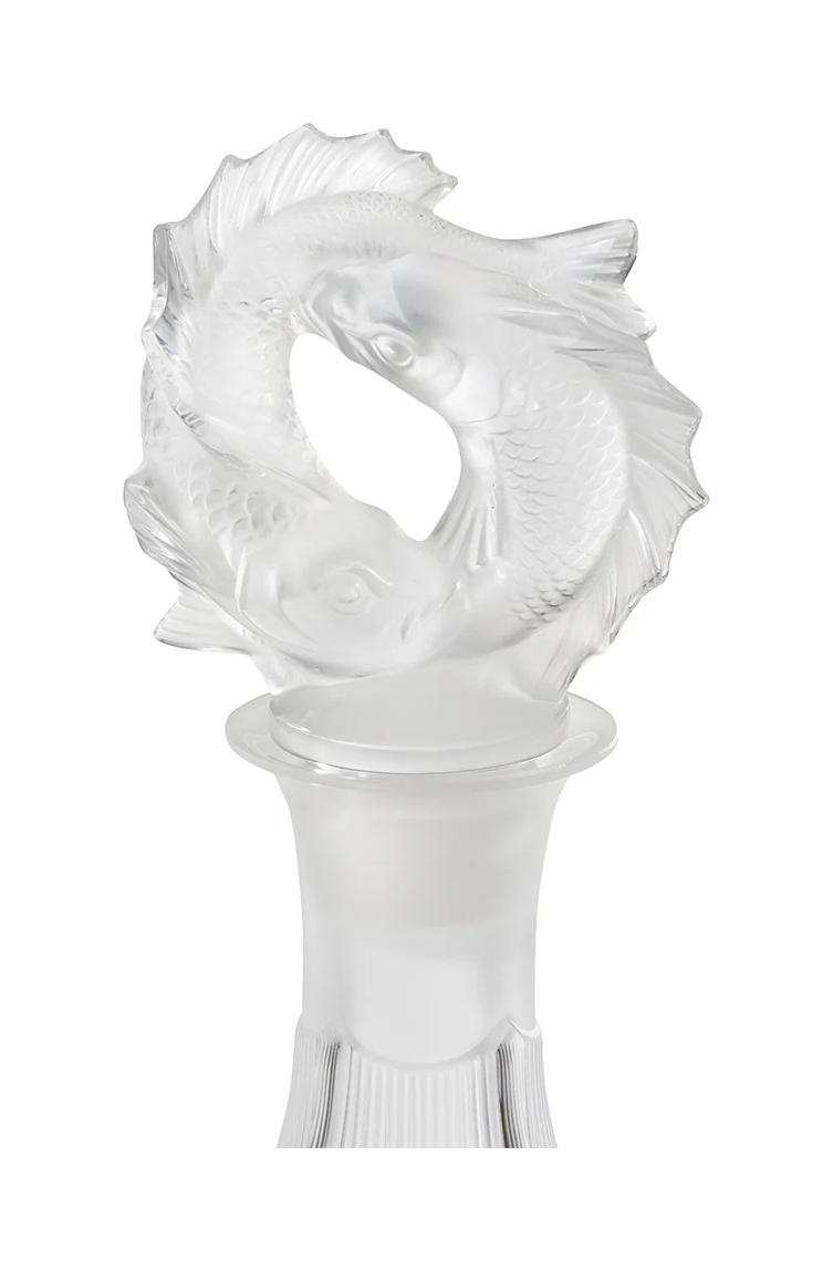 Декантер 2 Poissons 1.5 л прозрачный, хрусталь Lalique 10673300