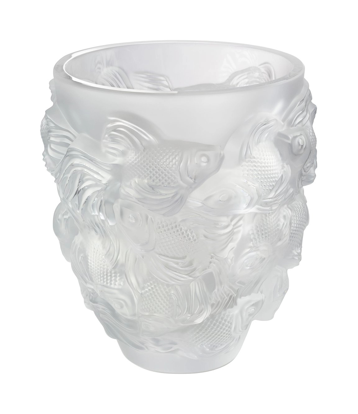 Ваза Rosetail 21 см прозрачная, хрусталь