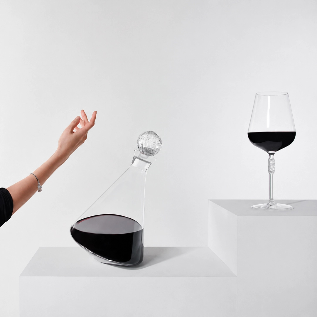 Бокал для вина Merlot прозрачный, хрусталь Lalique 10733100