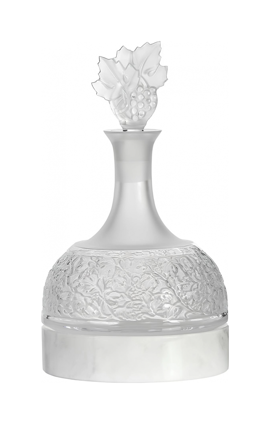 Подставка-охладитель для декантера Versailles 18 см белая, мрамор Lalique 10748200