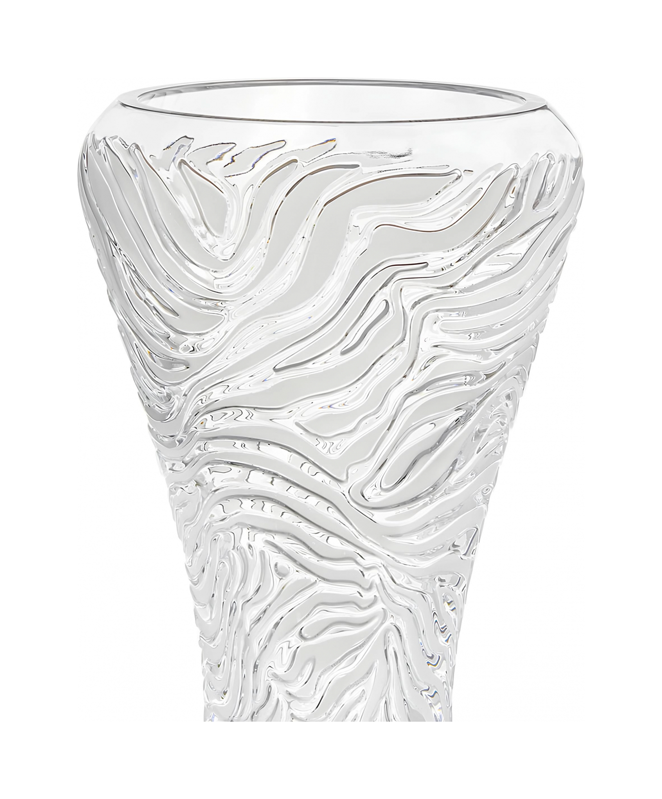 Ваза Zebre 45 см прозрачная, хрусталь Lalique 10758700