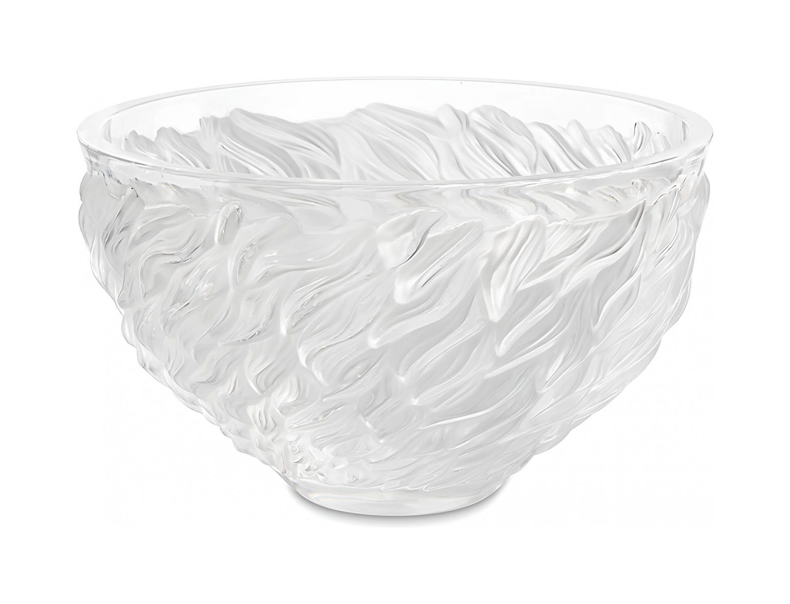 Ваза для фруктов Fourrure 29.7 см прозрачная, хрусталь