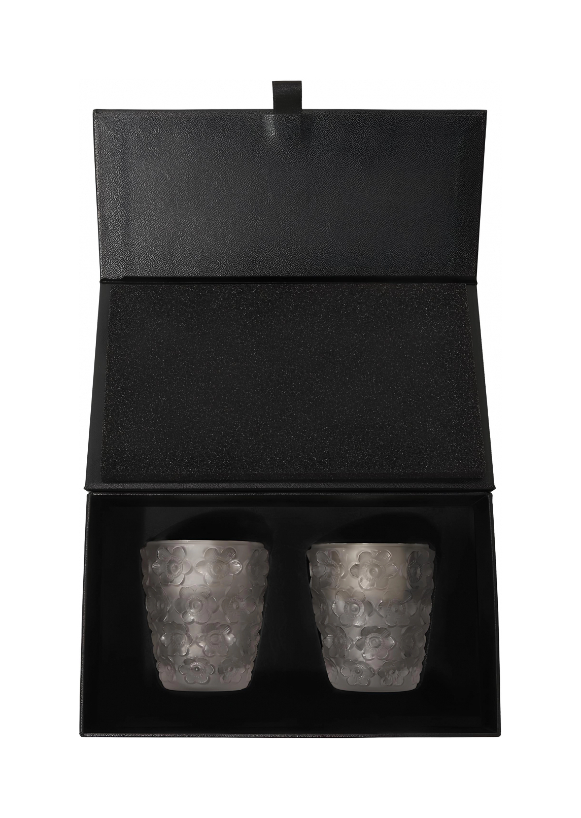 Набор из 2-х подсвечников Anemones 8 см прозрачный, хрусталь Lalique 10519200_*