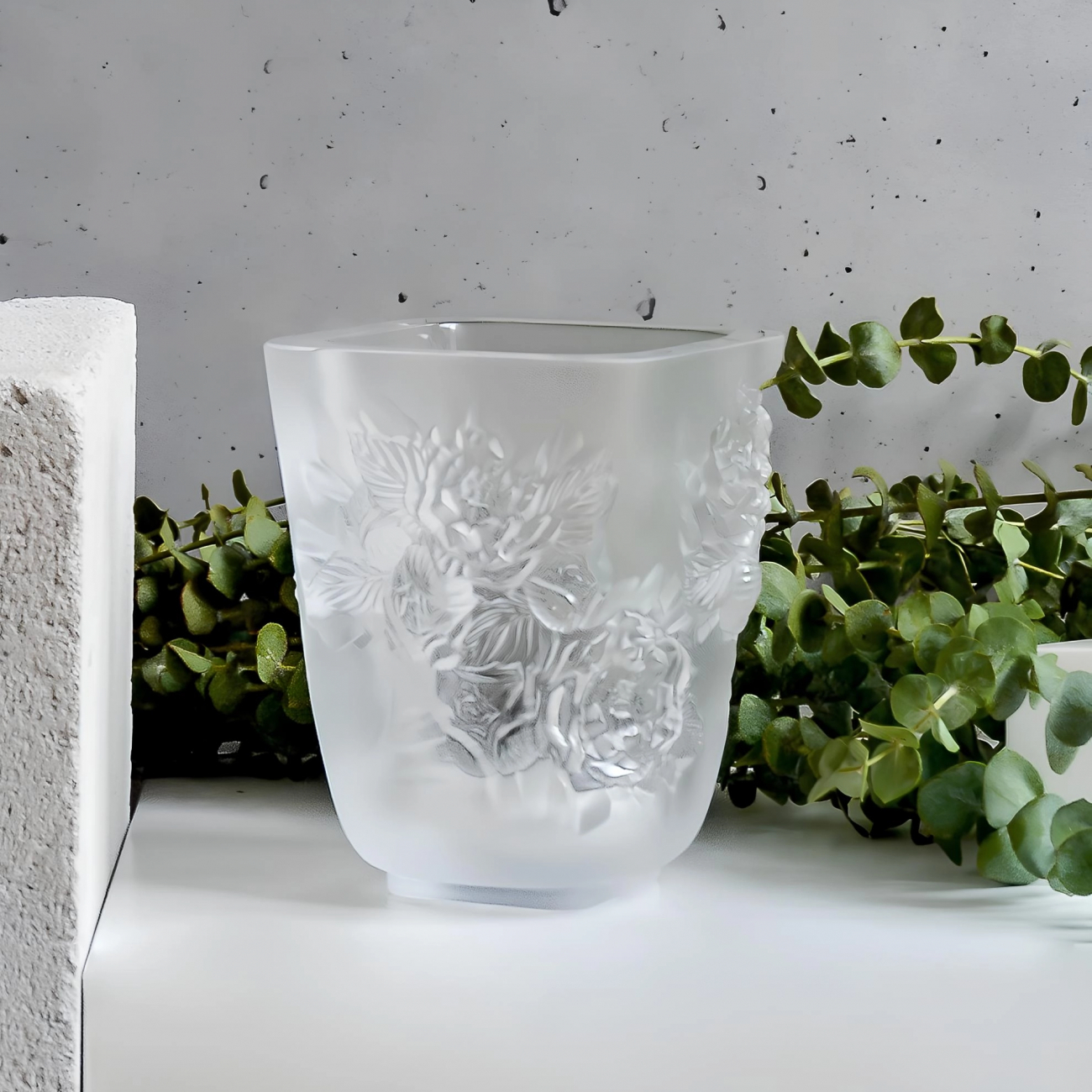 Ваза Pivoines 14 см прозрачная, хрусталь – 2