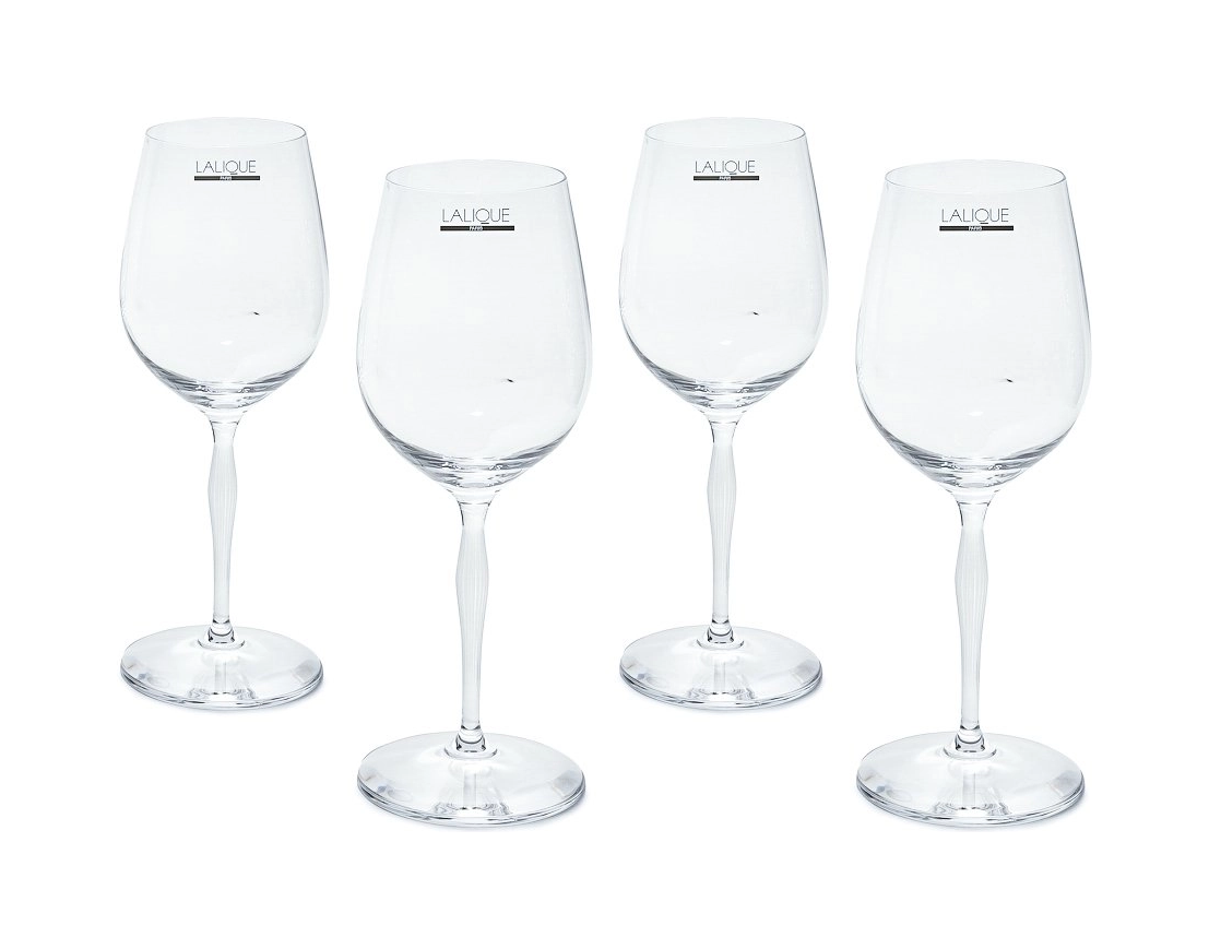 Набор из 4-х универсальных бокалов 100 Points 380 мл, хрусталь Lalique 10300200-4