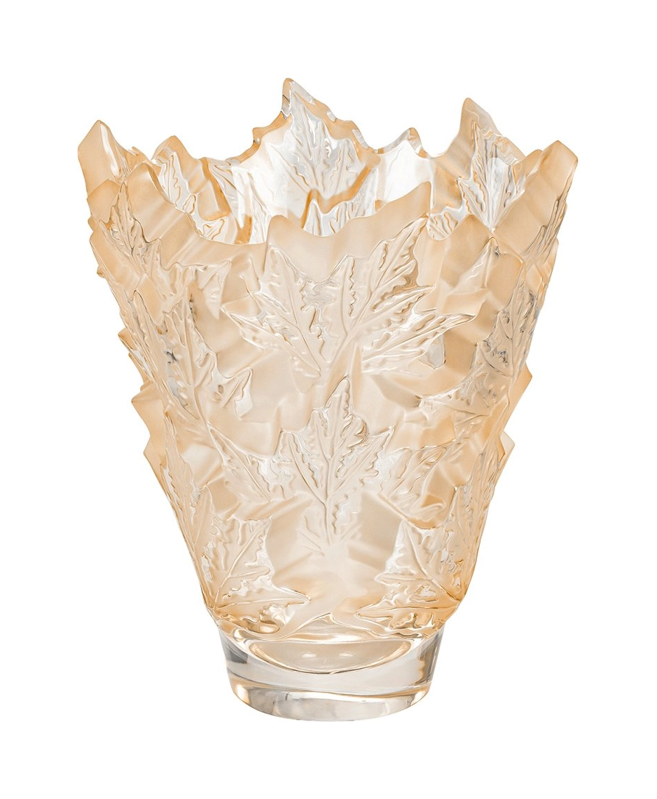 Ваза Champs-Elysees MS 33 см золотая, прозрачная
