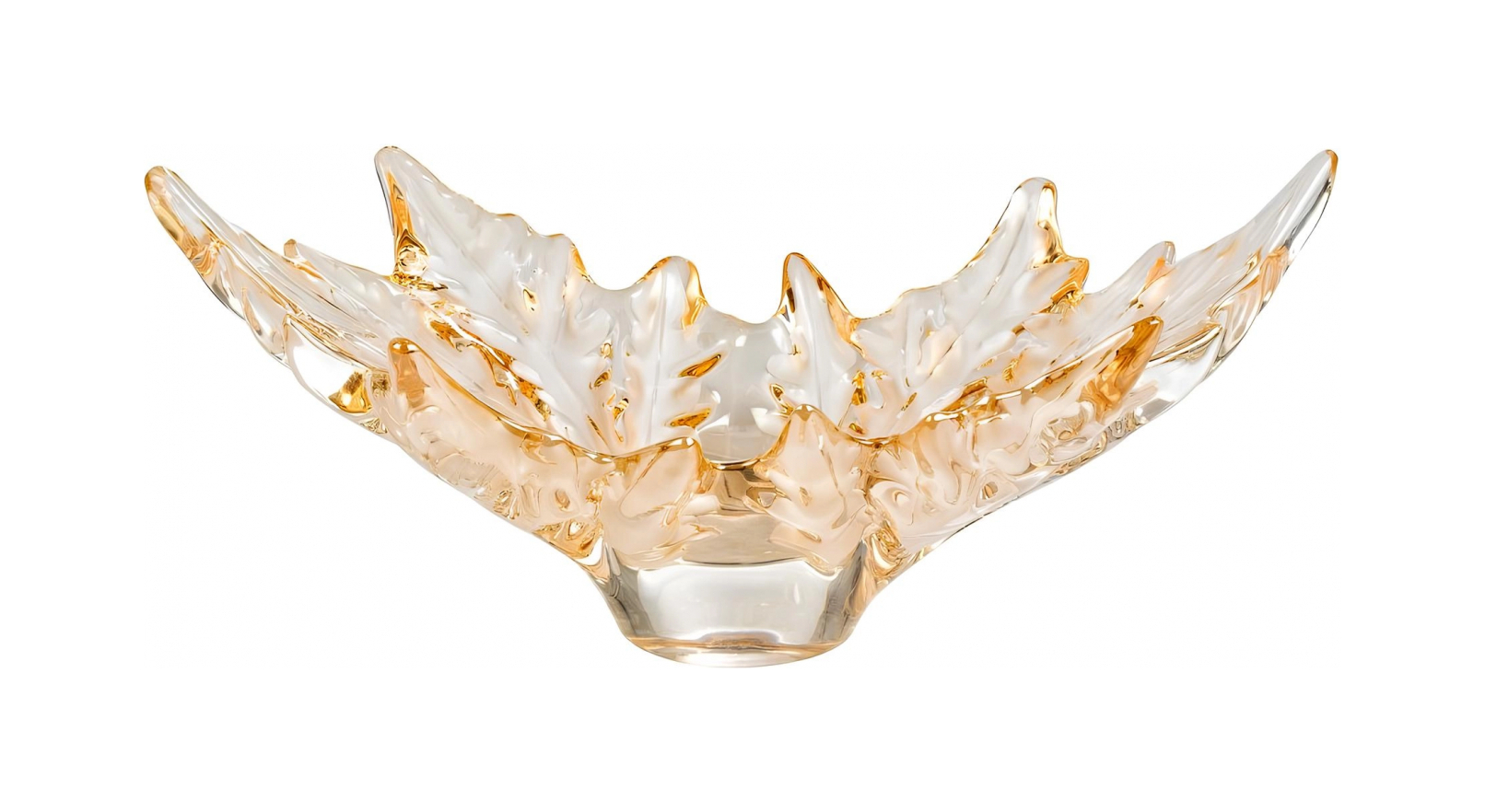 Ваза для фруктов Champs-Elysees LS золотистая, хрусталь