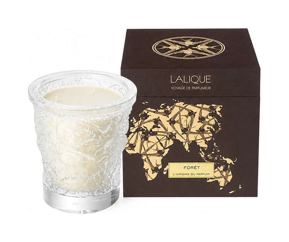 Свеча в стакане Forest прозрачная, хрусталь Lalique B14300
