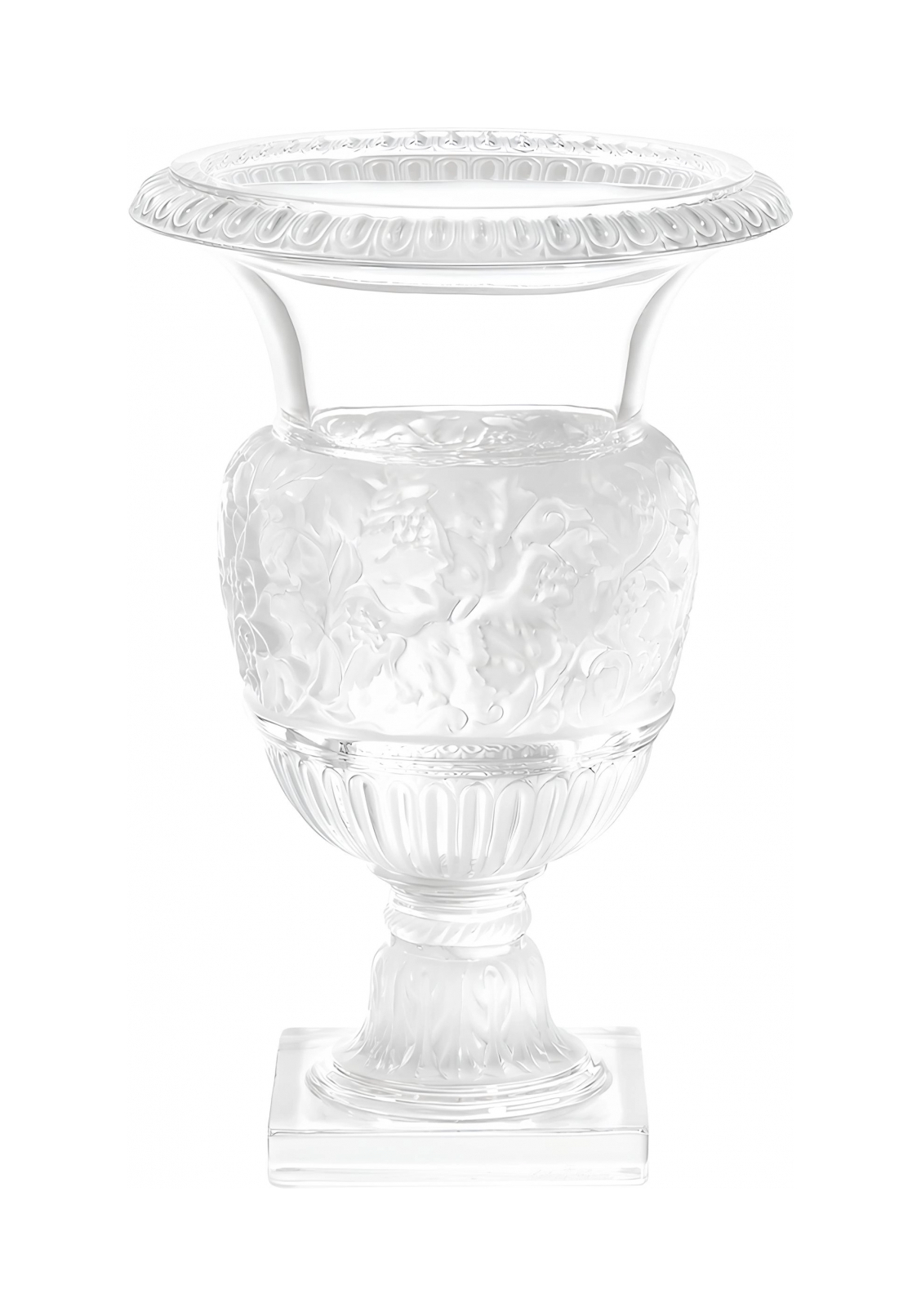 Ваза Versailles 34.5 см прозрачная, хрусталь