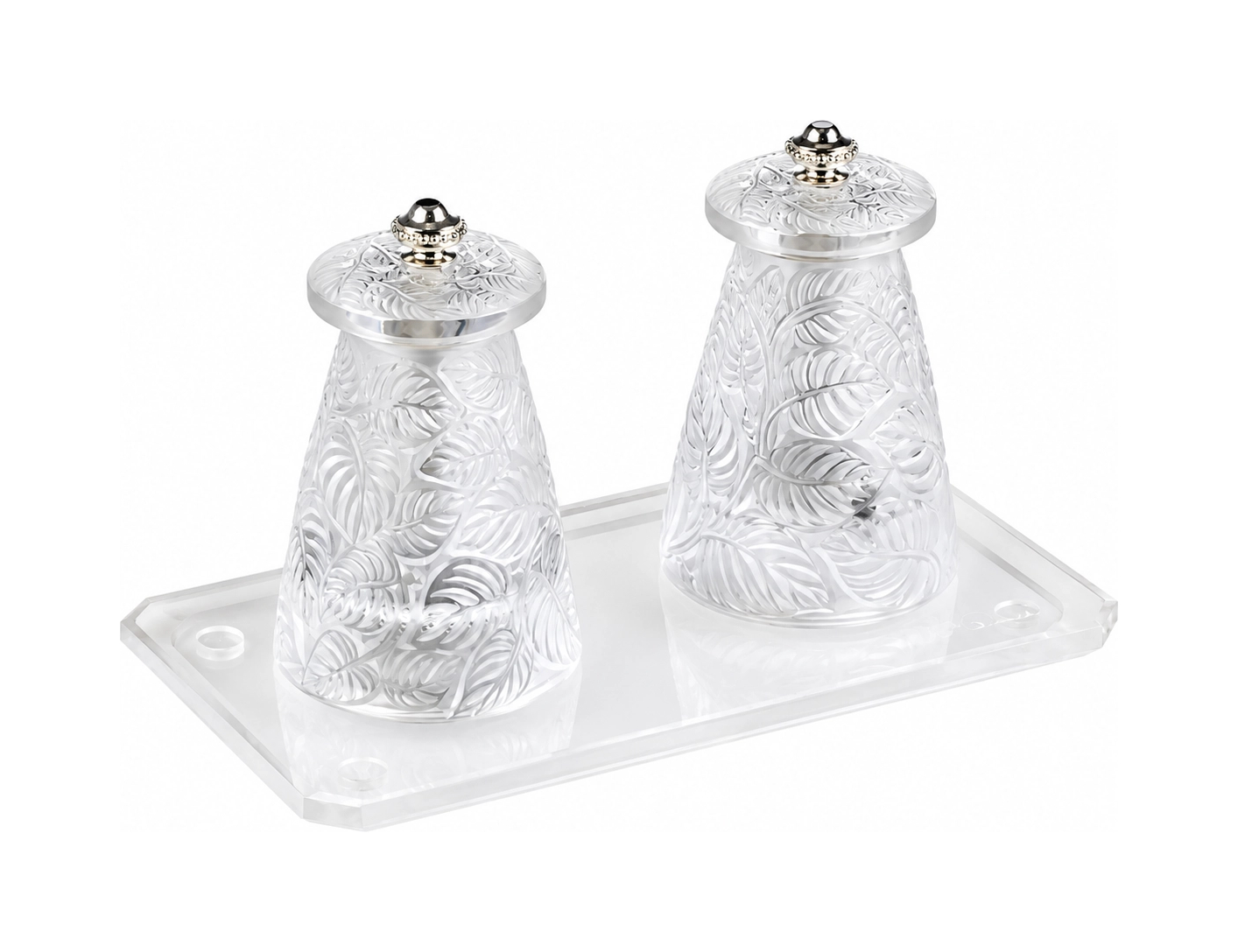 Подставка для мельниц 17 см прозрачная, хрусталь Lalique 10606300
