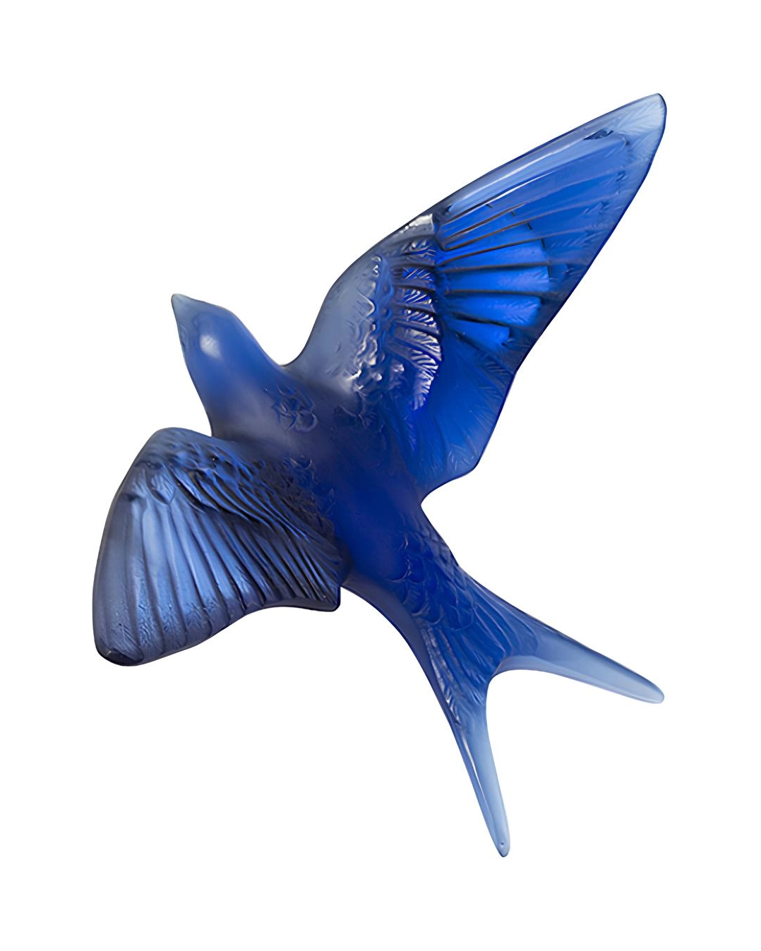 Статуэтка Hirondelles Ласточка синяя, хрусталь