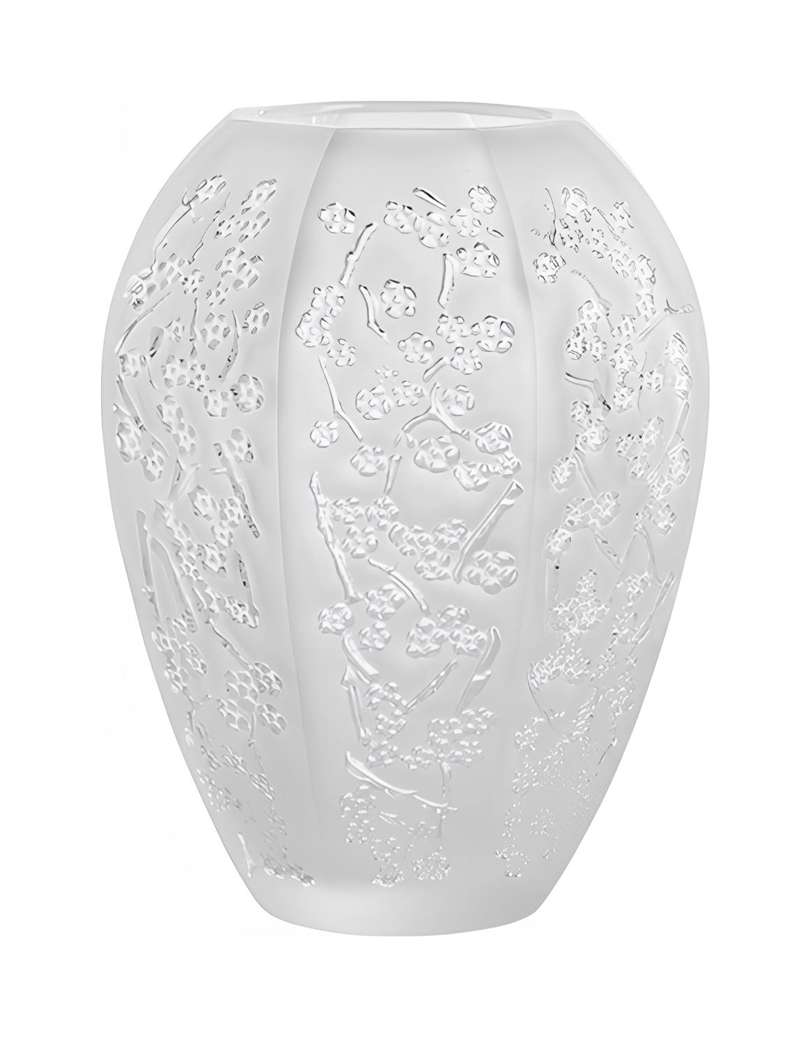 Ваза Sakura 14 см прозрачная, хрусталь