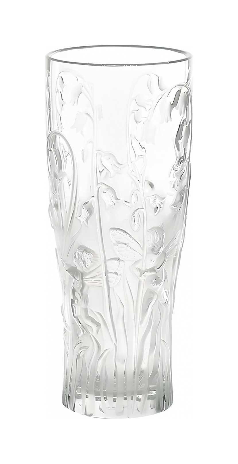 Ваза Elfes 19.5 см прозрачная, хрусталь