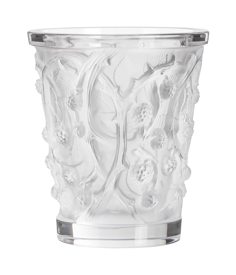 Ваза Mures 25 см прозрачная, хрусталь