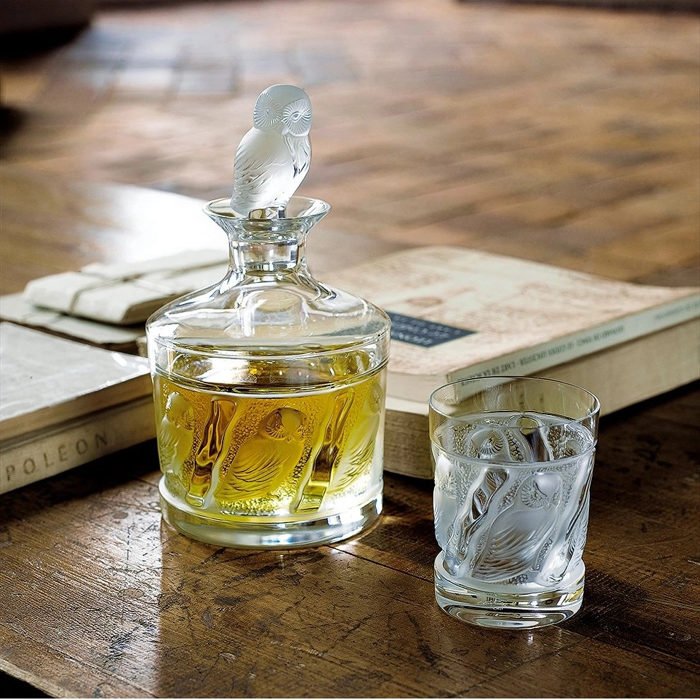 Набор из 2-х стаканов для виски Owl Lalique 77347349
