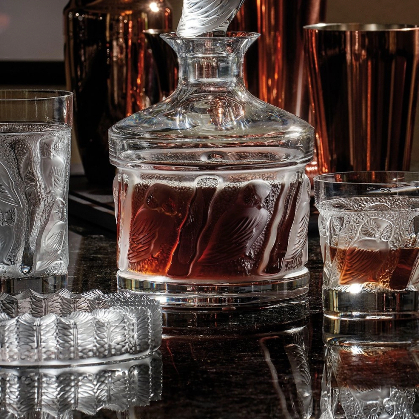 Набор из 2-х стаканов для виски Owl Lalique 77347349