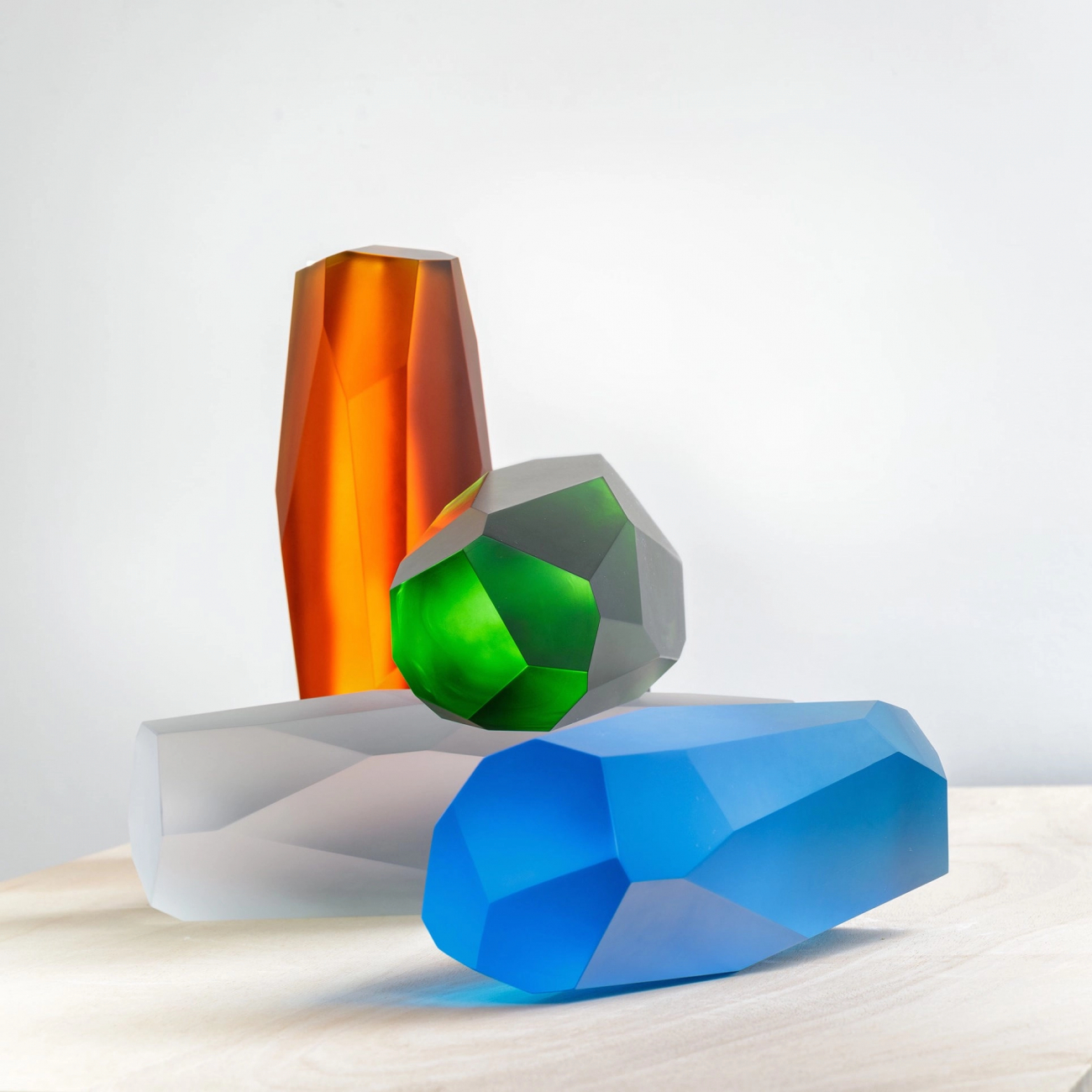 Скульптура RockStone 40 см янтарная, хрусталь – 2