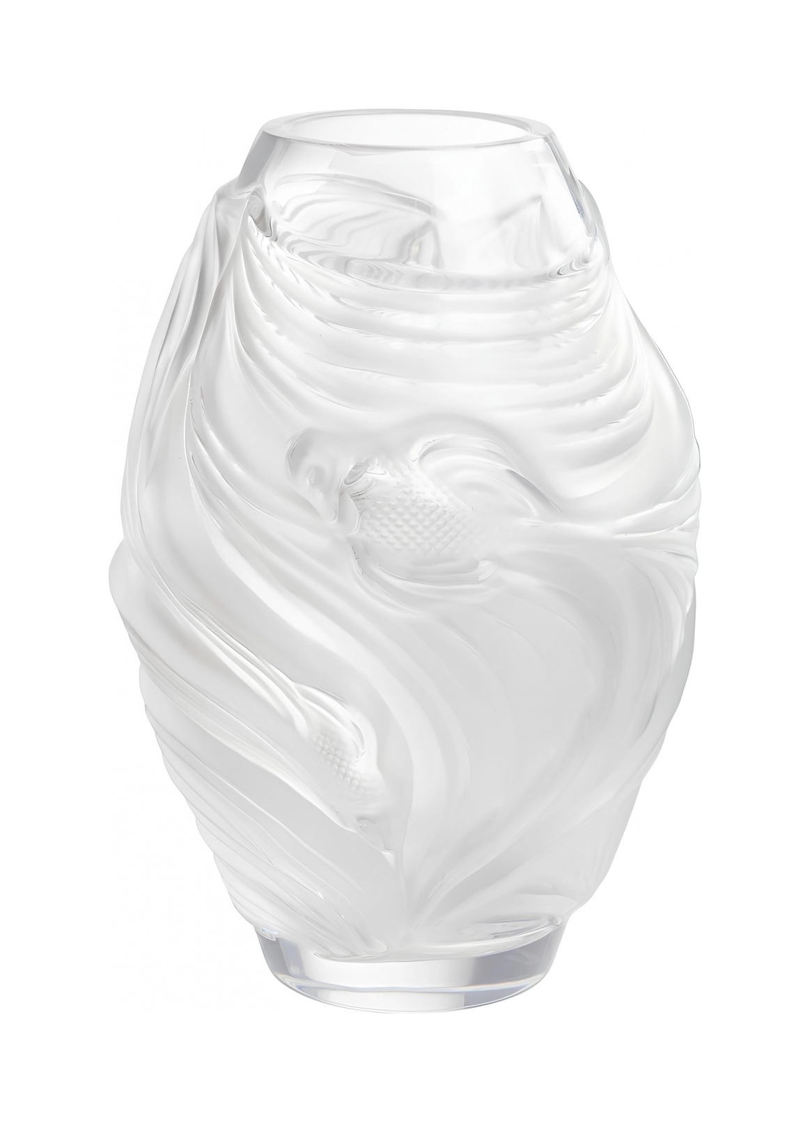 Ваза Combattants 17 см прозрачная, хрусталь