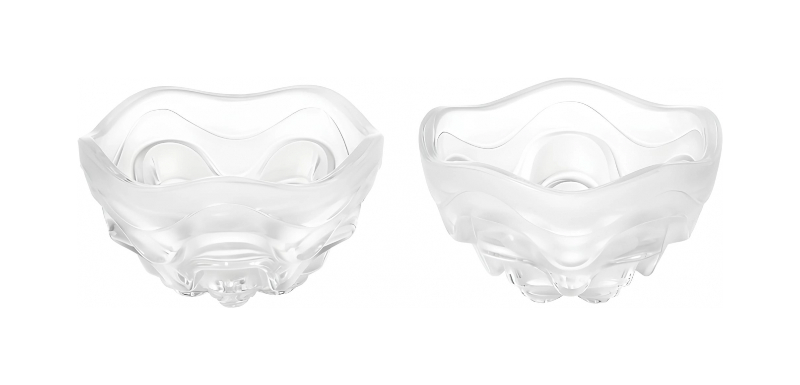 Шкатулка Vibration 10 см прозрачная, хрусталь Lalique 1068200