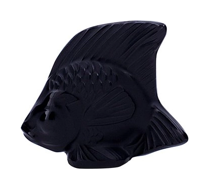 Статуэтка Рыбка чёрная, хрусталь