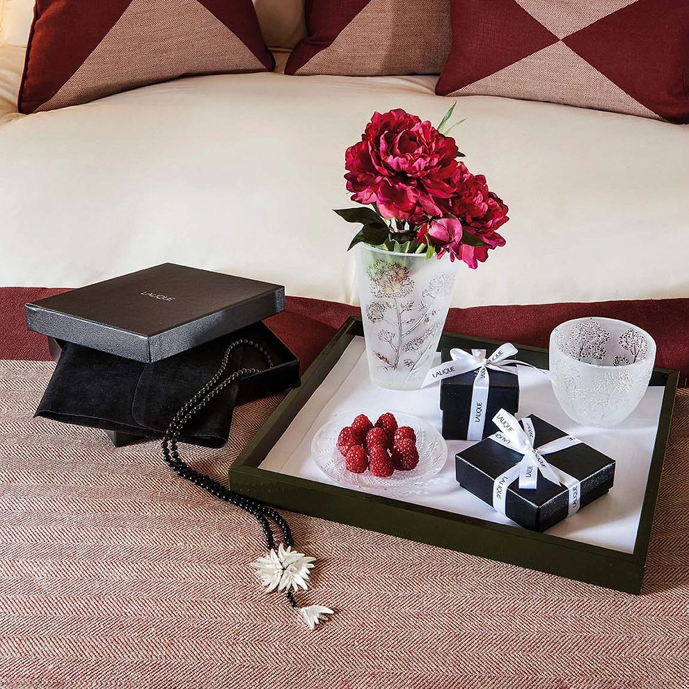 Подсвечник Ombelles 8 см, хрусталь Lalique 77347404