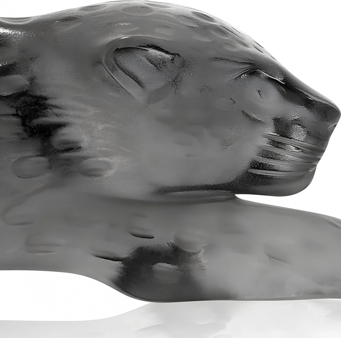 Статуэтка Zeila Пантера 21х4.5 см серая, хрусталь Lalique 10491800