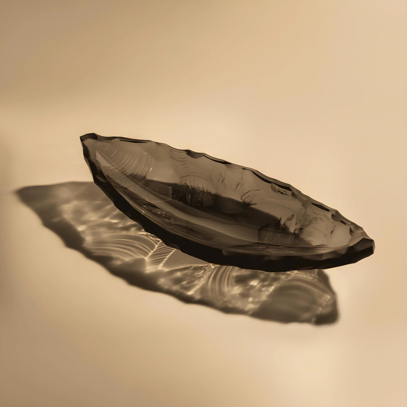 Блюдо для фруктов Silex 45.8х19.5 см серое, хрусталь – 2