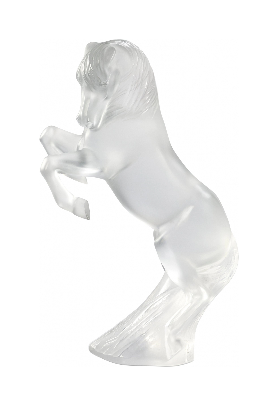 Скульптура Гарцующий конь 37.2 см хрусталь прозрачный