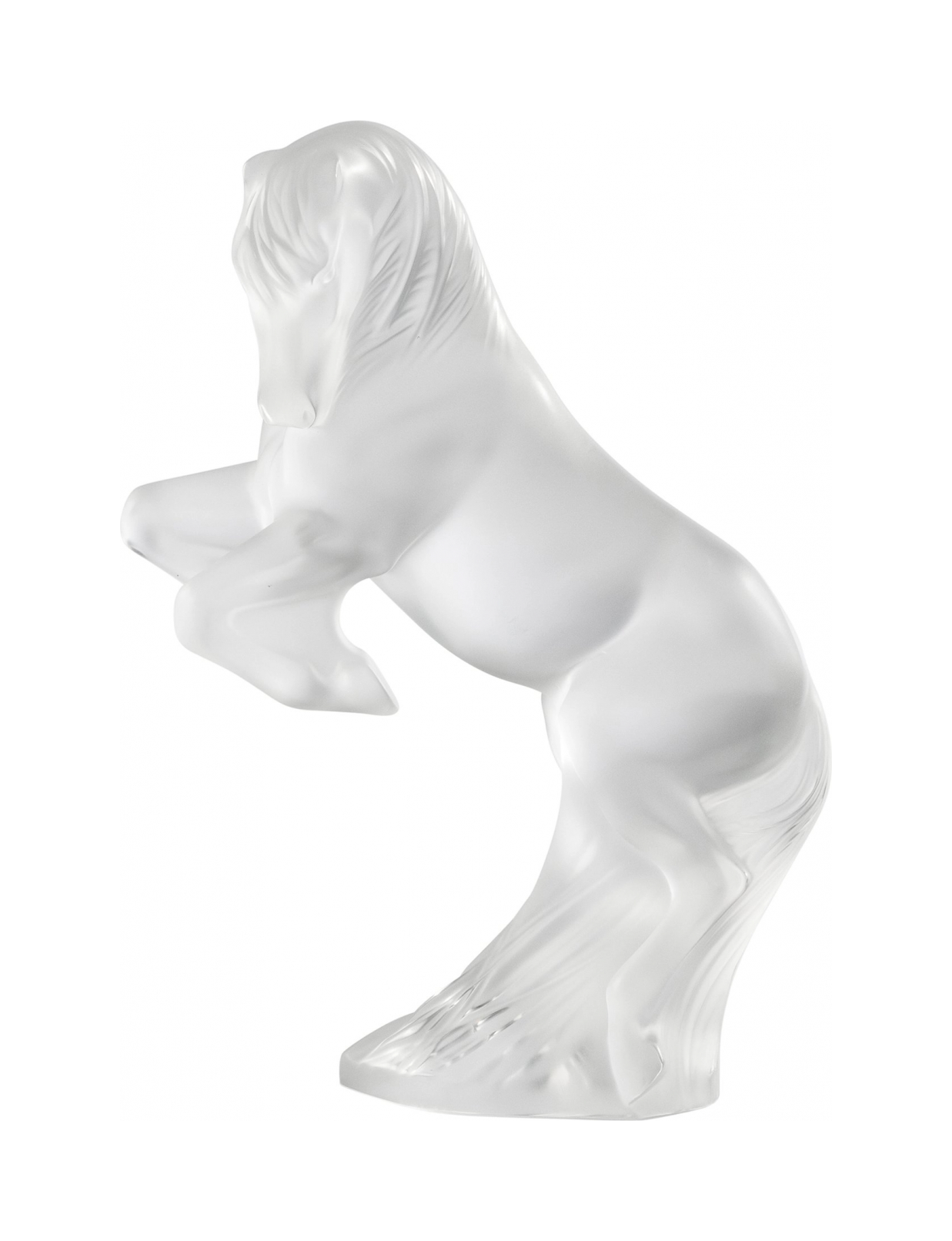 Скульптура Гарцующий конь 16.1 см хрусталь прозрачный