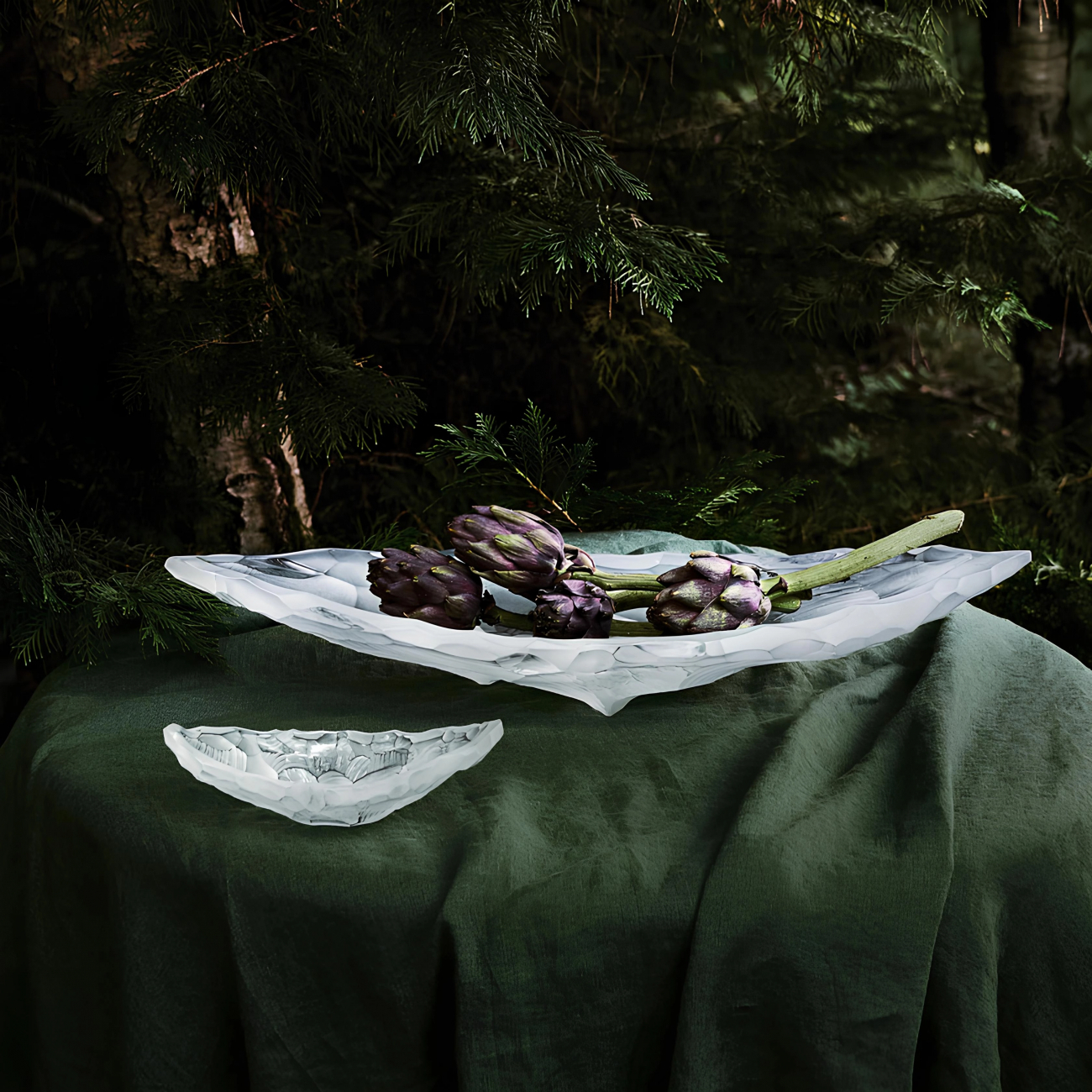 Блюдо для фруктов Silex 22х12 см прозрачное, хрусталь – 2