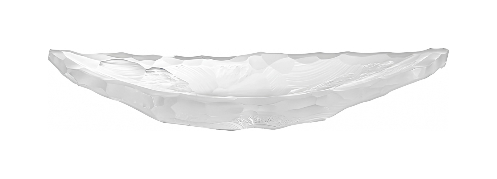 Блюдо для фруктов Silex 45.8х19.5 см прозрачное, хрусталь Lalique 10847600