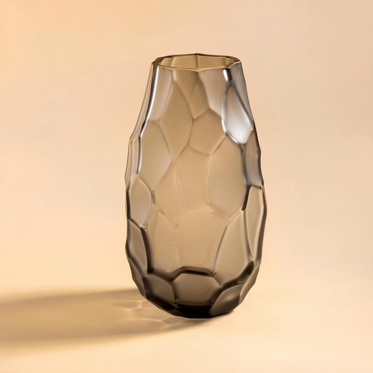Ваза для цветов Silex 14 см серая, хрусталь – 2