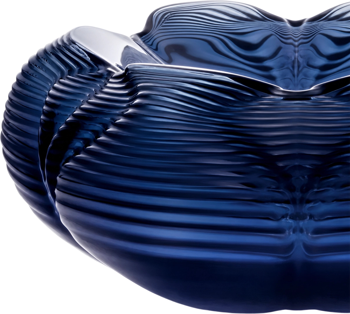 Чаша Fontana 41 см синяя, хрусталь – 2