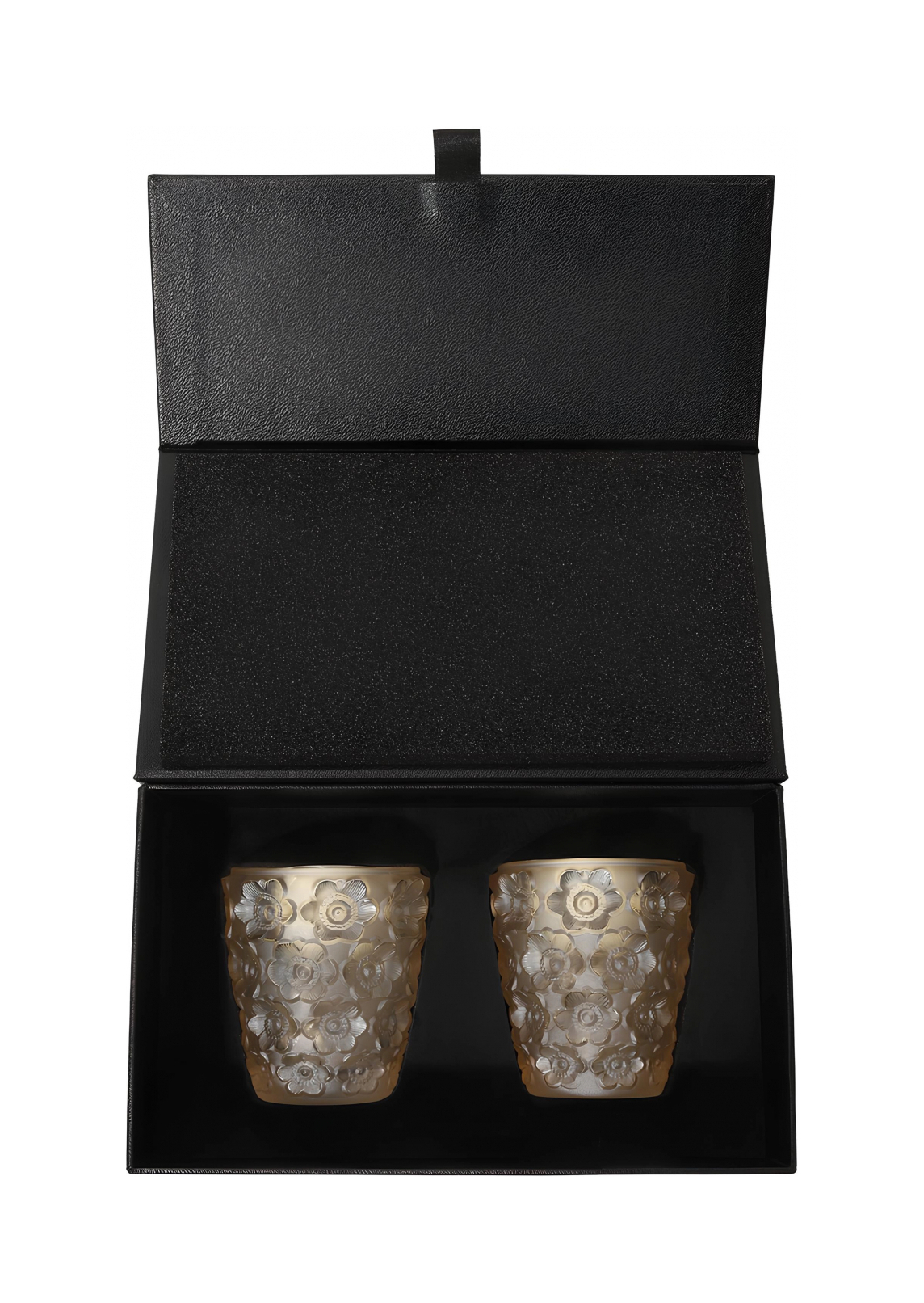 Набор из 2-х подсвечников Anemones 8 см золотистый, хрусталь Lalique 10767100_*